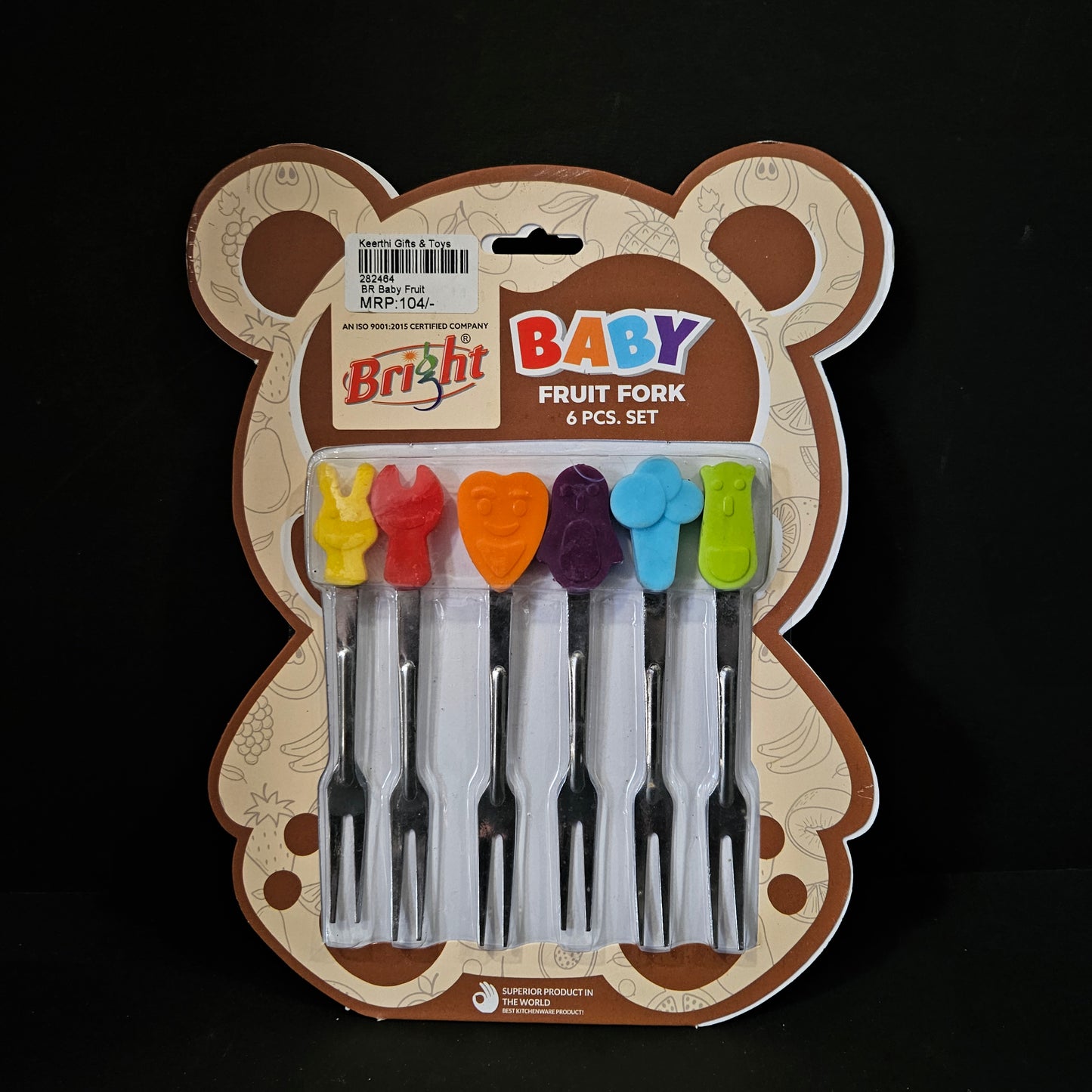 Baby fruit fork 6 piece set