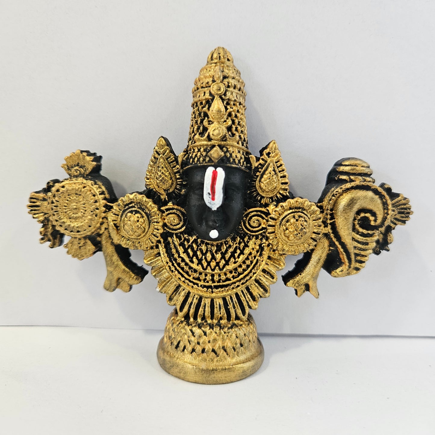 Lord Venkateswara Balaji Idol Antique Matte Finish Murti Tirupati Balaji Statue for Home Mandir, Office & Gifting
