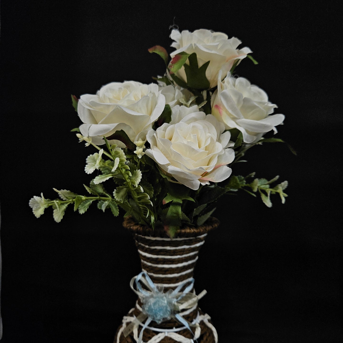 Artificial banquet rose Flowers bunch for Home,Garden & Office Decoration