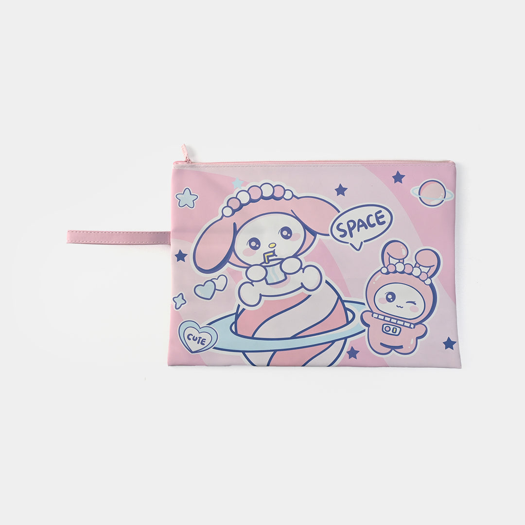 Marvel & cartoon super heros themed A4 Size Zipper bag