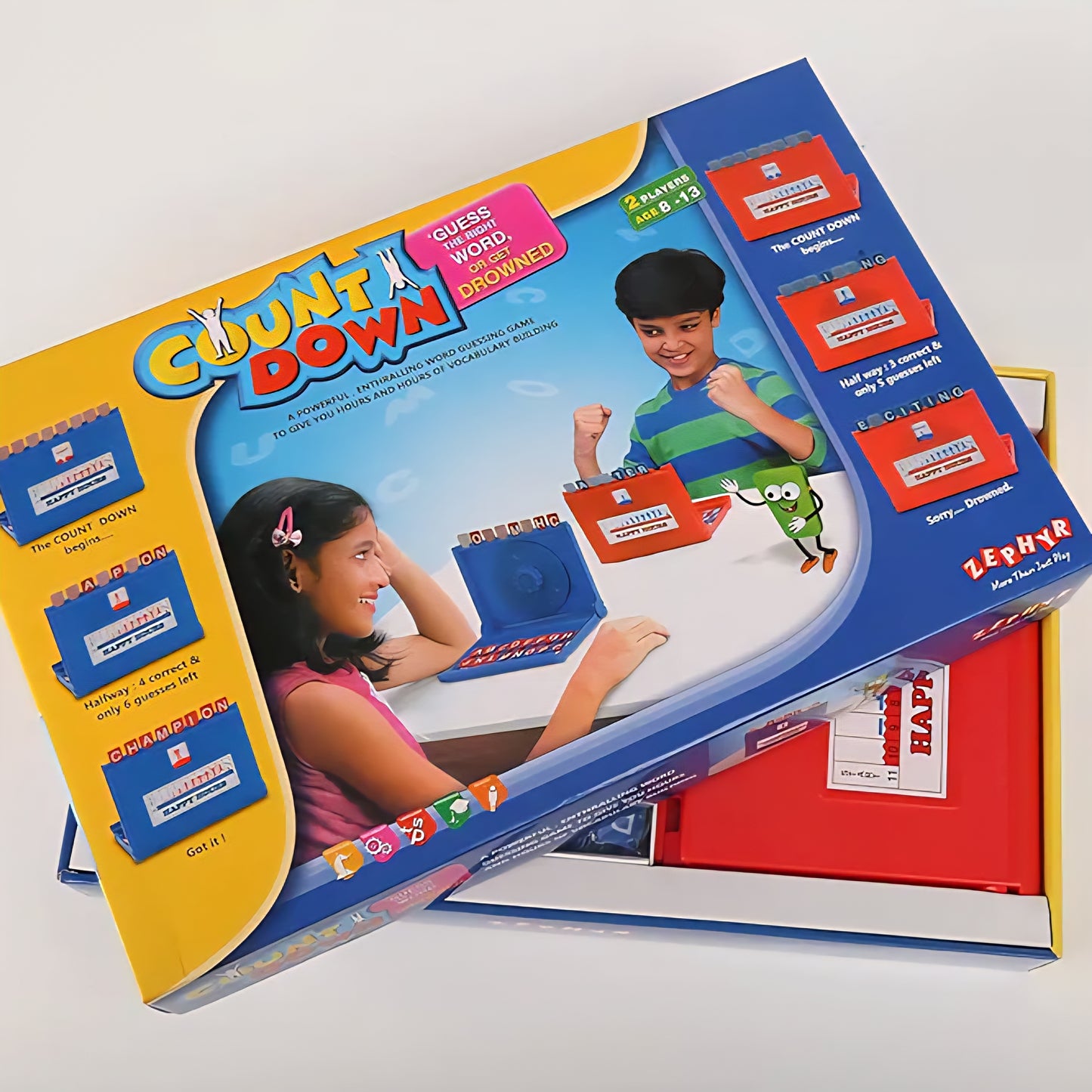Count Down, Board Game for Kids, Party Board Game,Board Games for Adults Family