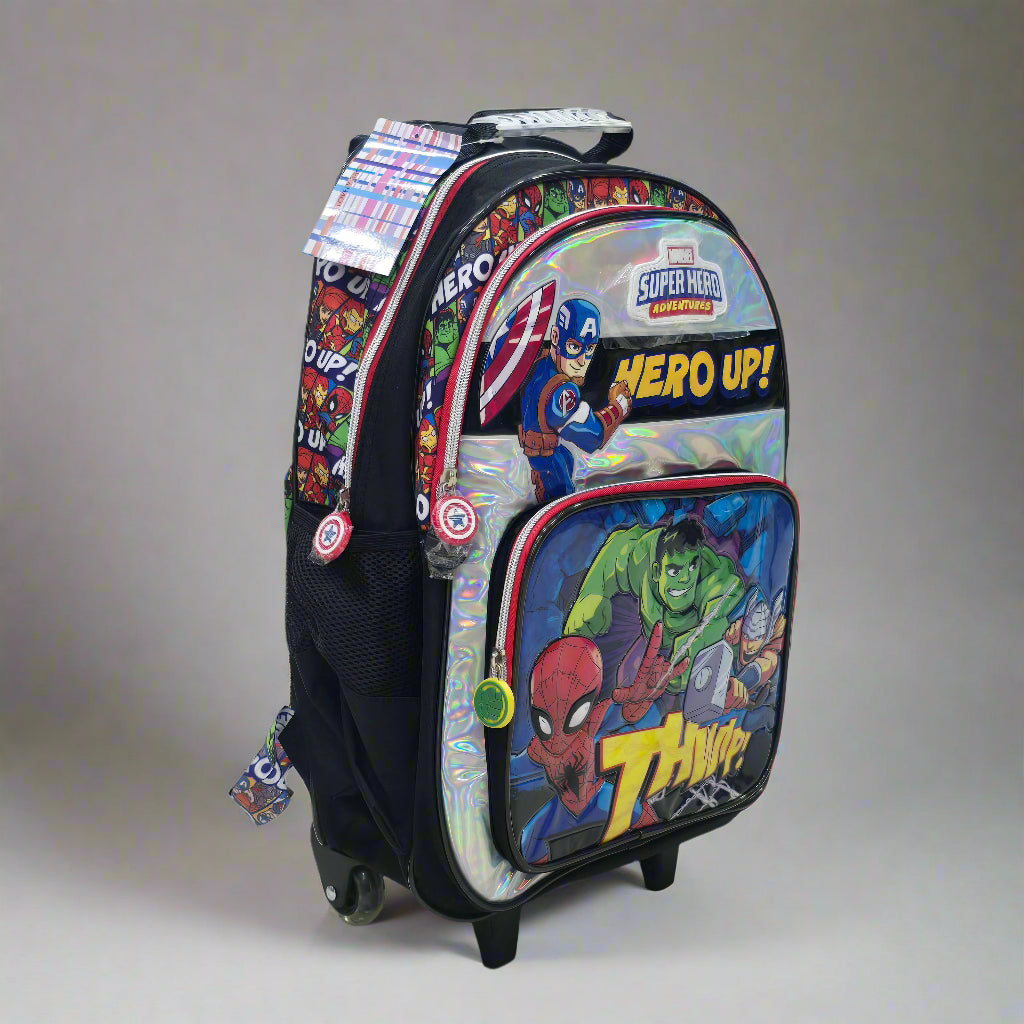 Super Hero School trolley bag