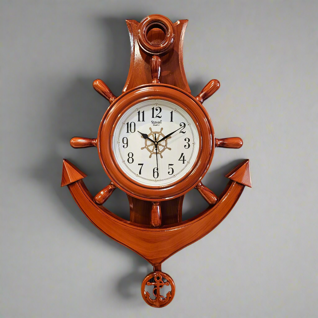 Beautiful Anchor Shape Designer Wall Clock for Office & Home