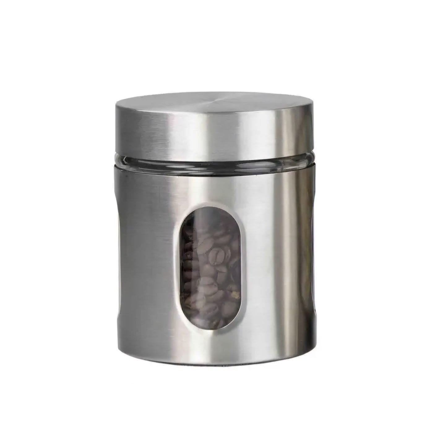 Airtight Glass Jar Food Storage Container with Stainless Steel