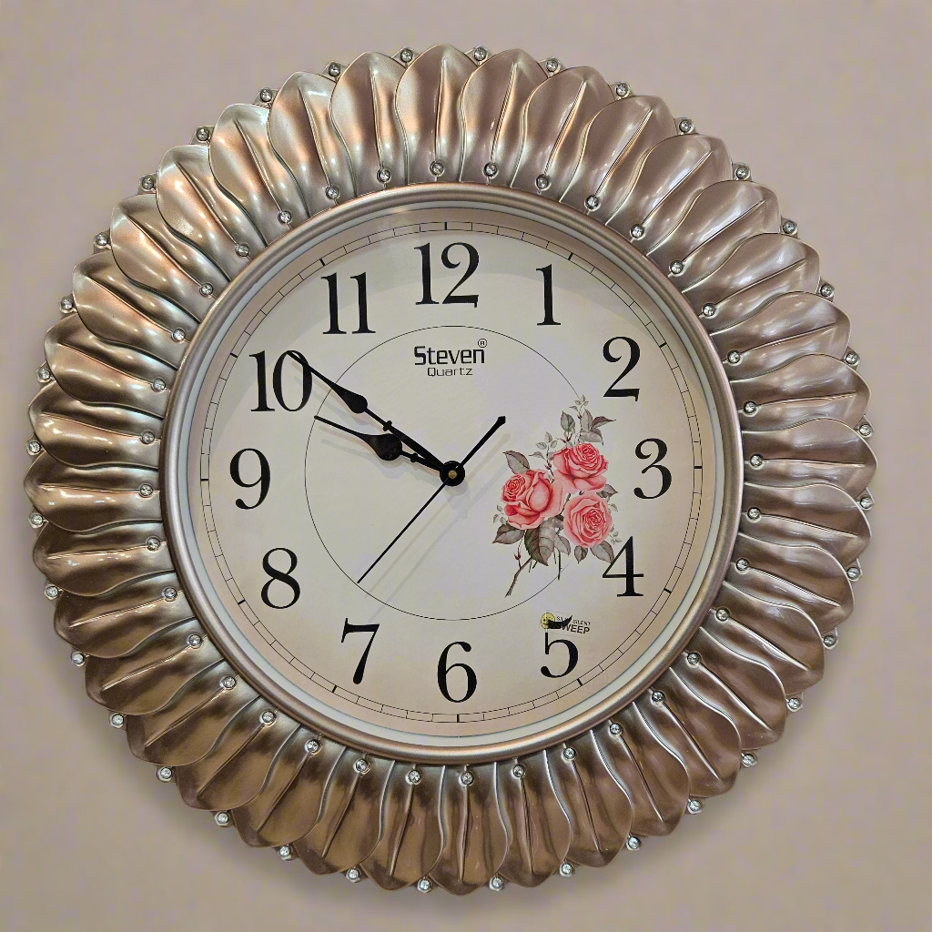 Analog stones designer Wall Clock for Bedroom, Hall, Drawing Room and Home