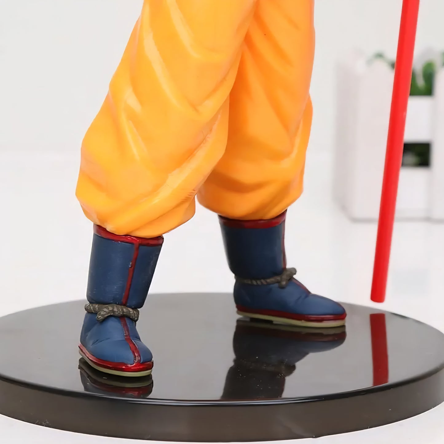 Dragon Ball Z Goku Large Action Figure with Stick Limited Edition Figure Manga Toy Collectible