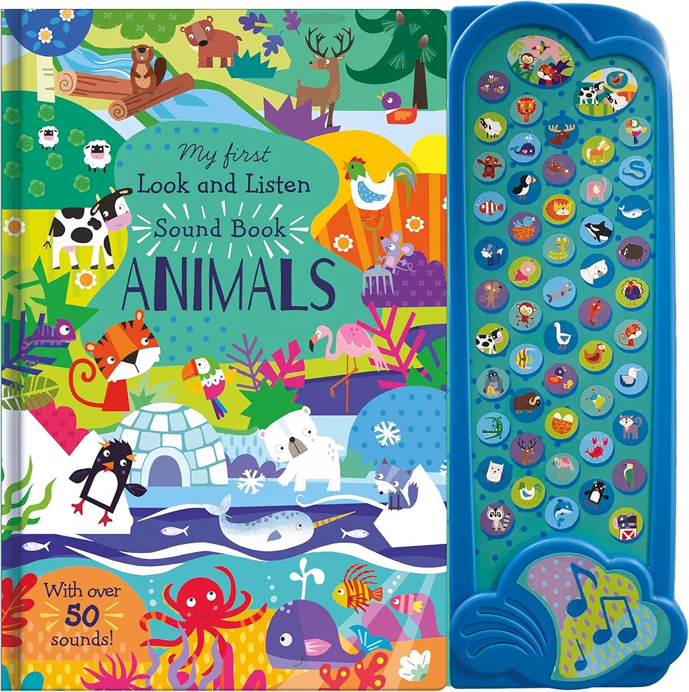 My First Look and Find Sound Book Animals