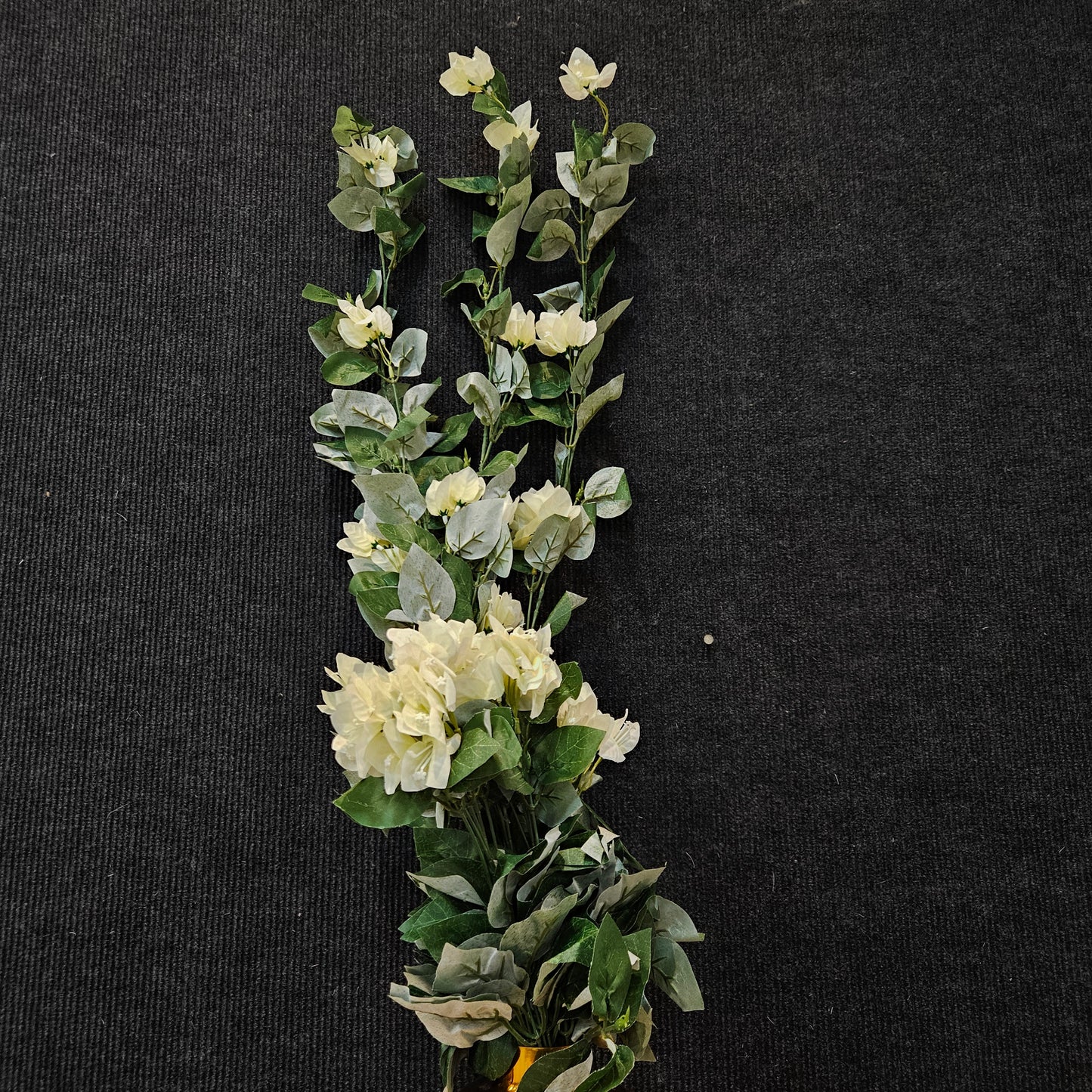 Bougainvillea spectabilis white Artificial banquet floweral stick to bring attractive elegant look to your home & Office