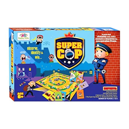 Chor Sipahi The Super Cop - A game that Sharpens your Child's Memory Board Game