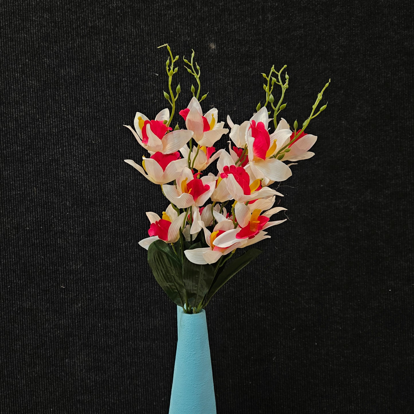 Boat orchid artificial banquet floweral stick to bring attractive elegant look to your office & Garden