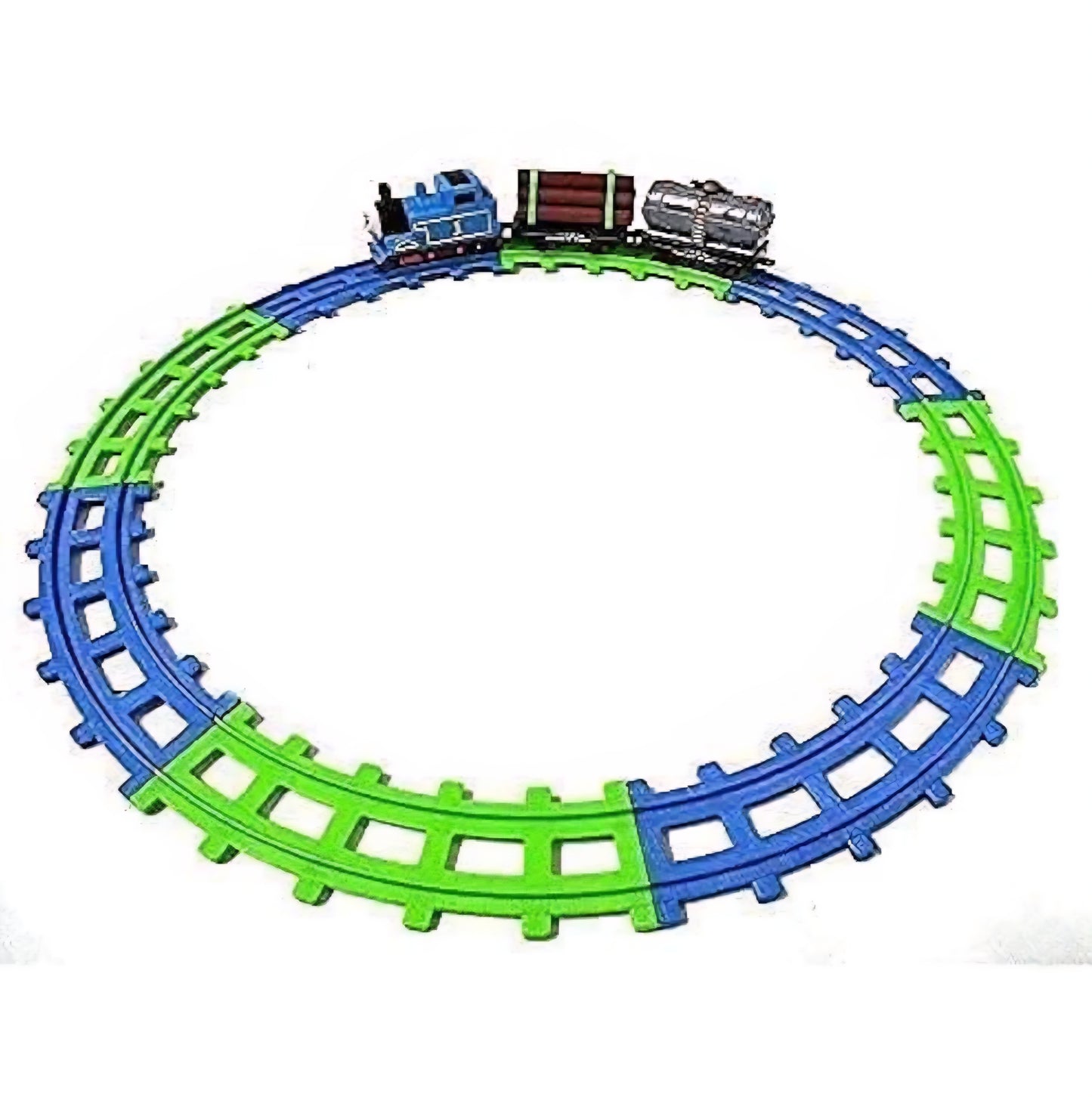 Thomas Train Toys for Kids with Track Big Size Battery Operated Model Choo Choo Kids Toy Train Emits Real Sound Track Set Battery Operated for 3 Years Cartoon Thomas Train 11 PCs