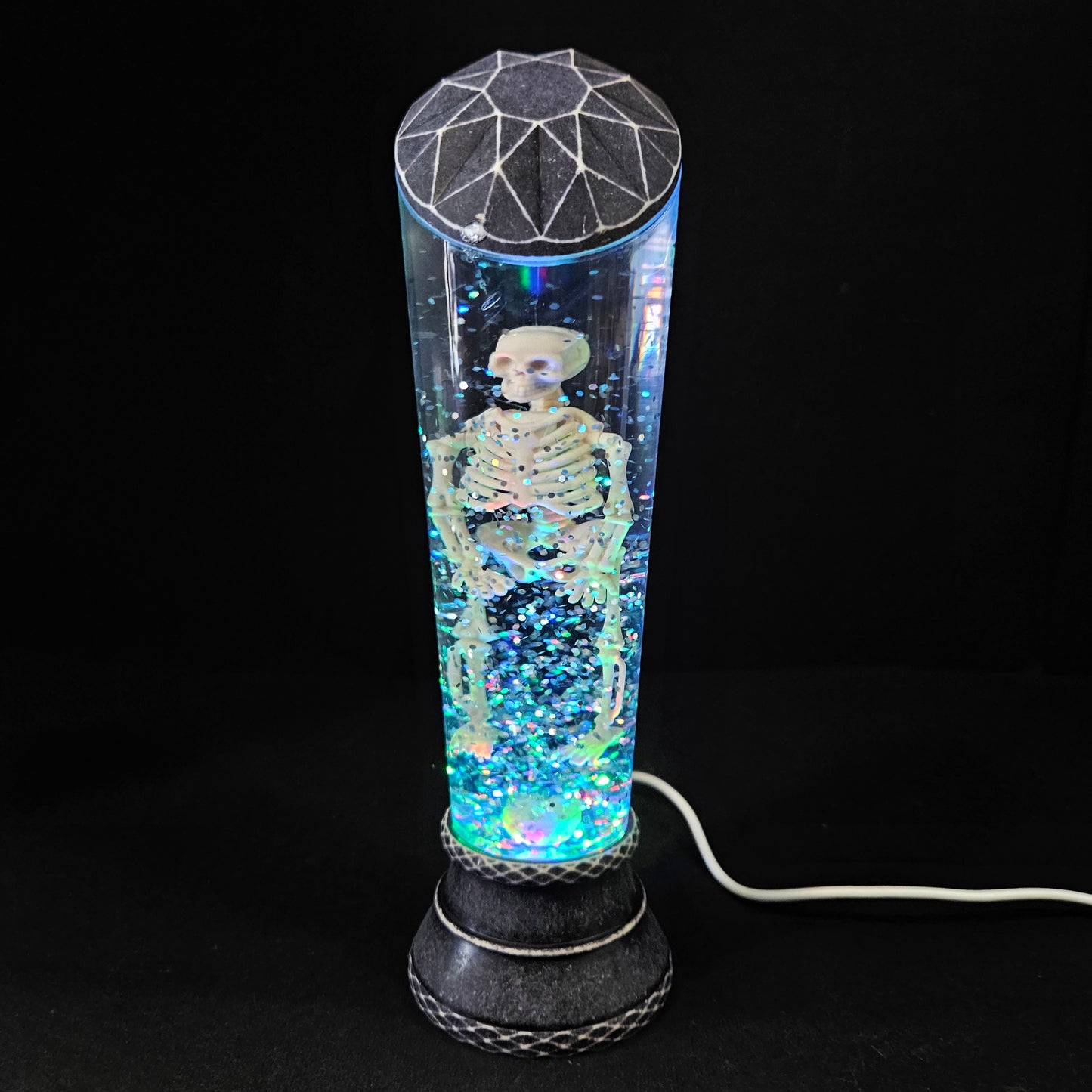 Halloween themed night Lamp with colourful romantic lights with USB cable chargeable & battery support Lamp