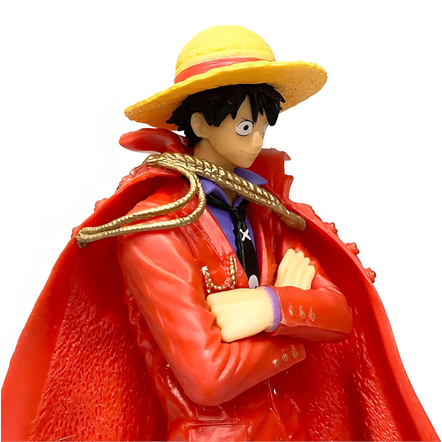 One Piece Monkey D.Luffy Action Figure Toy Anime Pirate Collectible Toy King Luffy Red Weeb Manga Merchandise