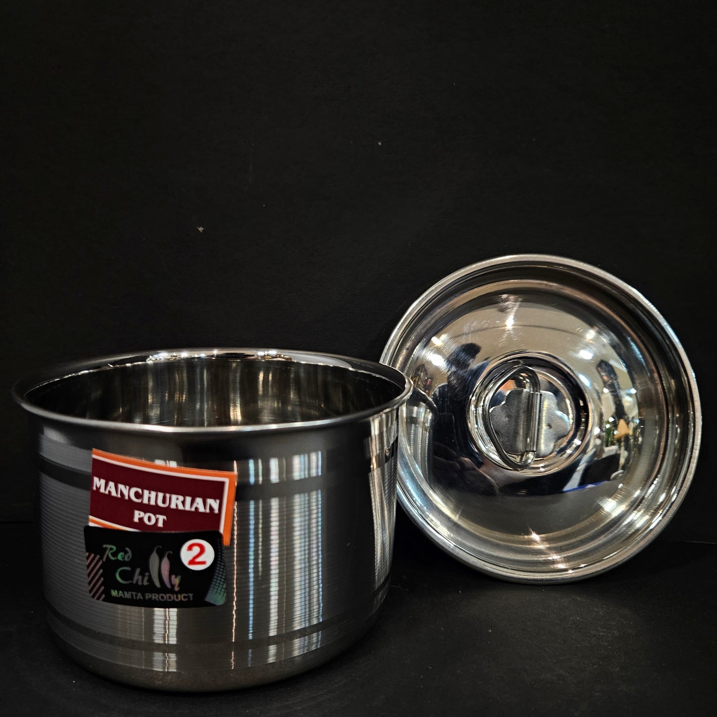 Stainless Steel Round storage box lid perfect for Return gifting purpose