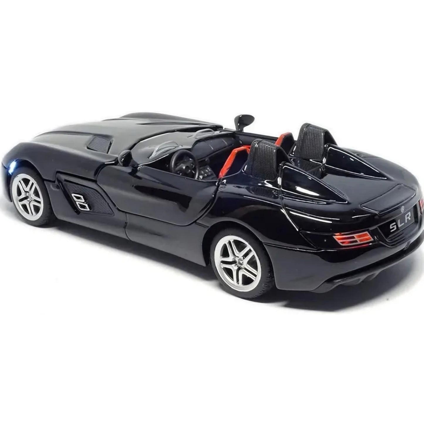 Mercedez Maclaren SLR Coupe die cast Metal car 1:32 Scale Model with Light & Music(Engine Sound) for Kids and Adults Open Hood