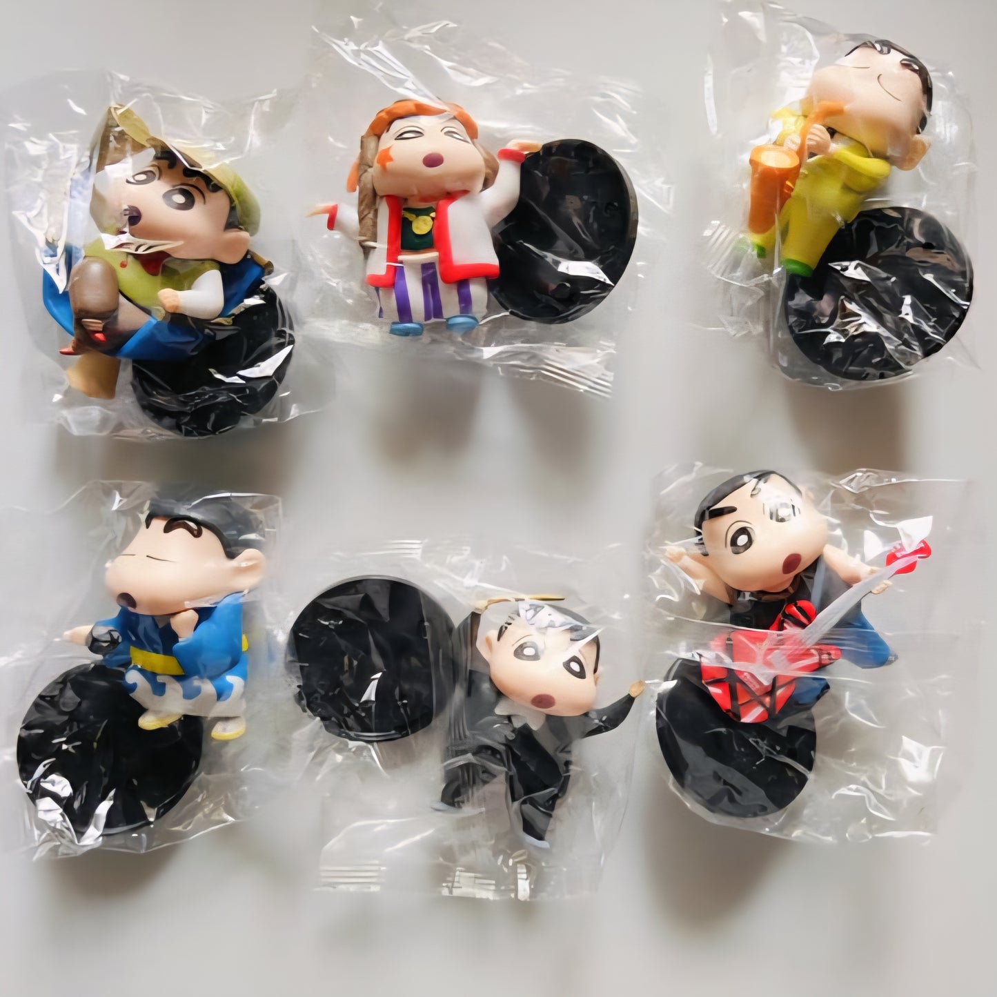 Musical Shinchan Band Theme Figurine Set