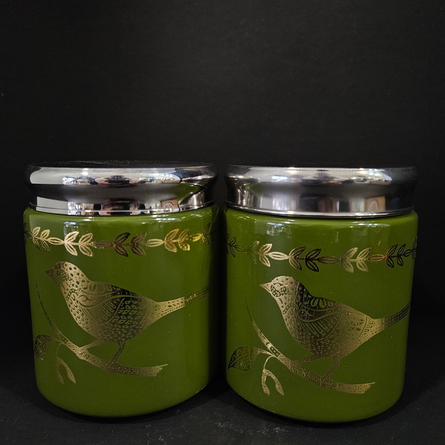 Shelly Olivia-2 glassware 2piece glass jar set perfect for Return gifting purpose