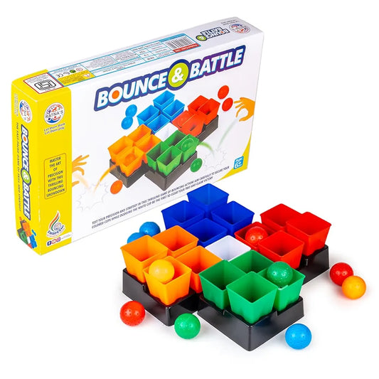 Ratna's Bounce & Battle Multiplayer Activity Floor Party Games for Kids & Adults