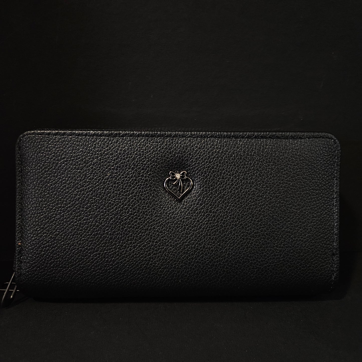 Leather Thin Slim Wallets for Women Wallet for Women with Double Zipper