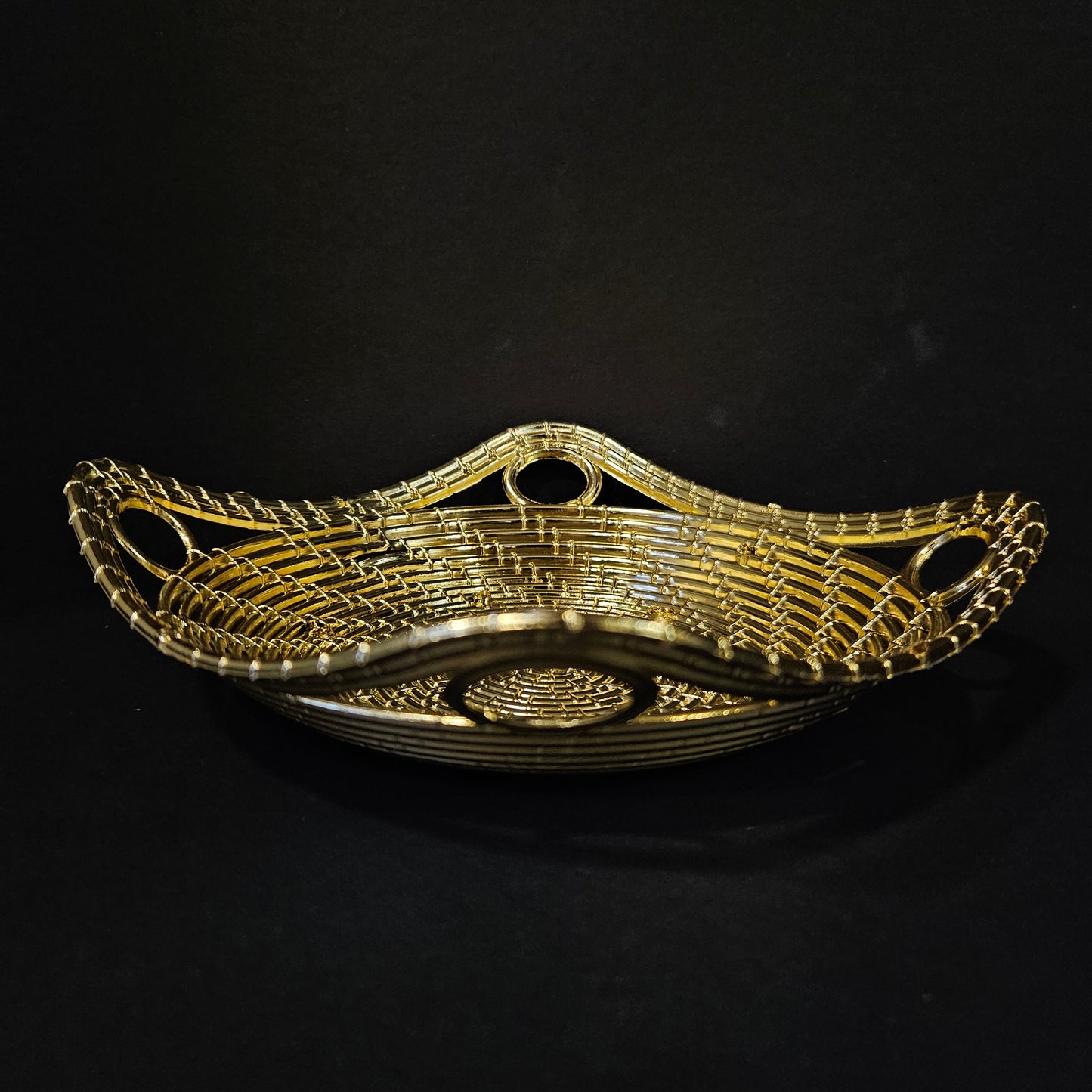 Golden Hamper Basket Vanity Tray Decorative Baskets for Home