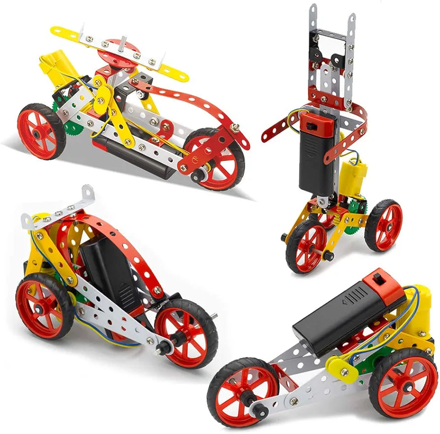 Mechanix engineering system for Creative kids with 8 Models 114 pieces for 8 years to 99 year old