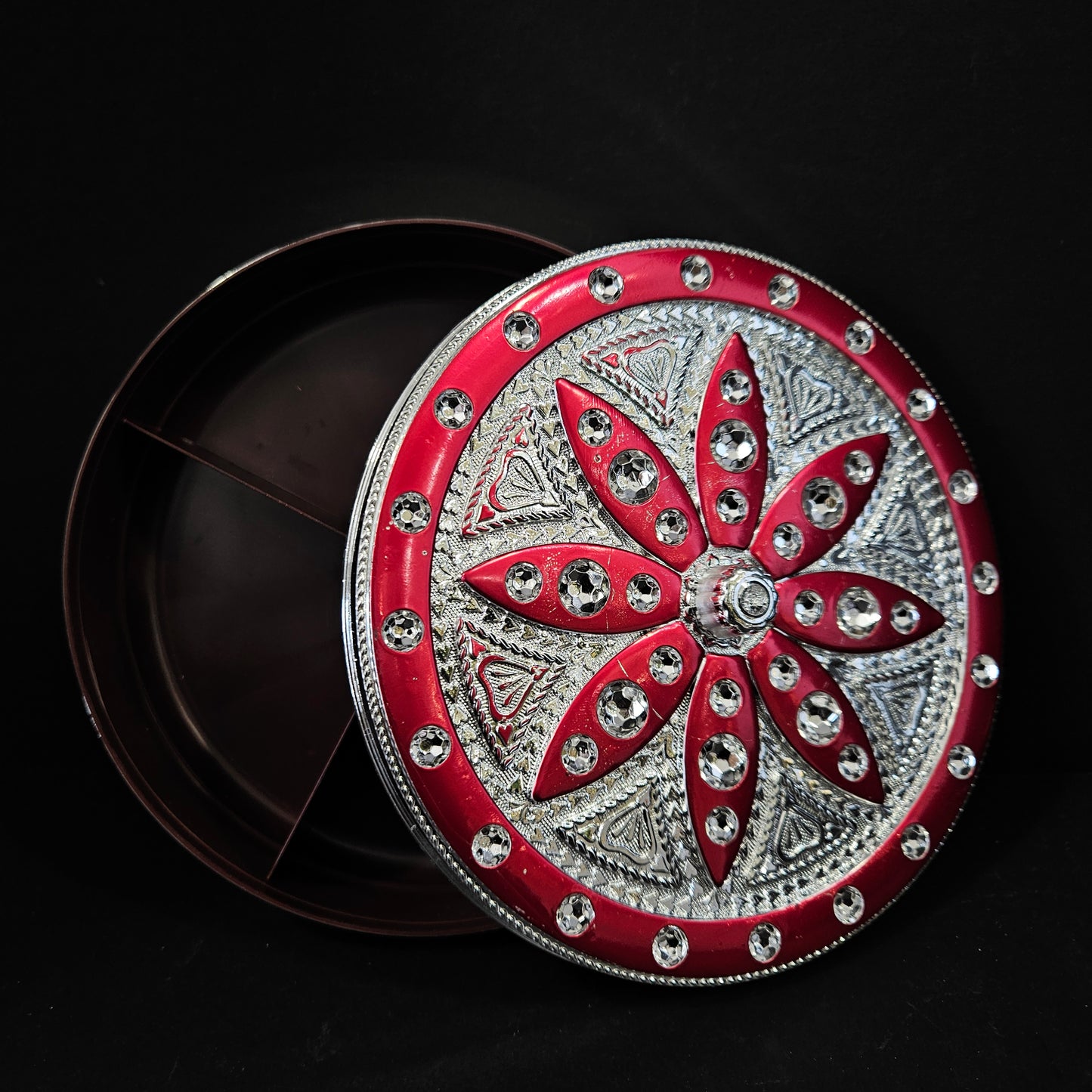 Shree Hari Multi purpose Rangoli Dry Fruit storage Box perfect for Return gifting