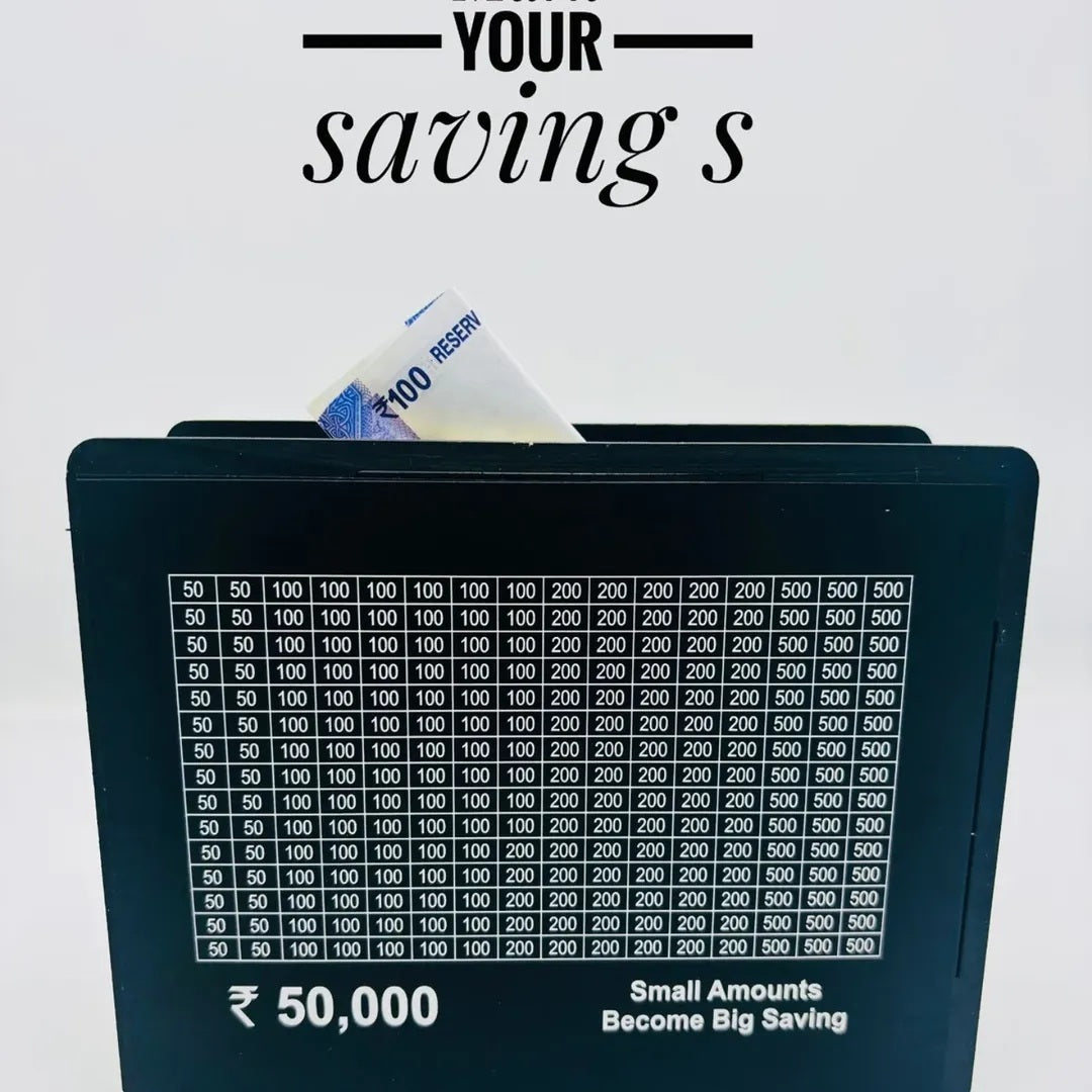 Labubu 50,000 Capable small amounts become big Savings wooden kiddy bank of kids