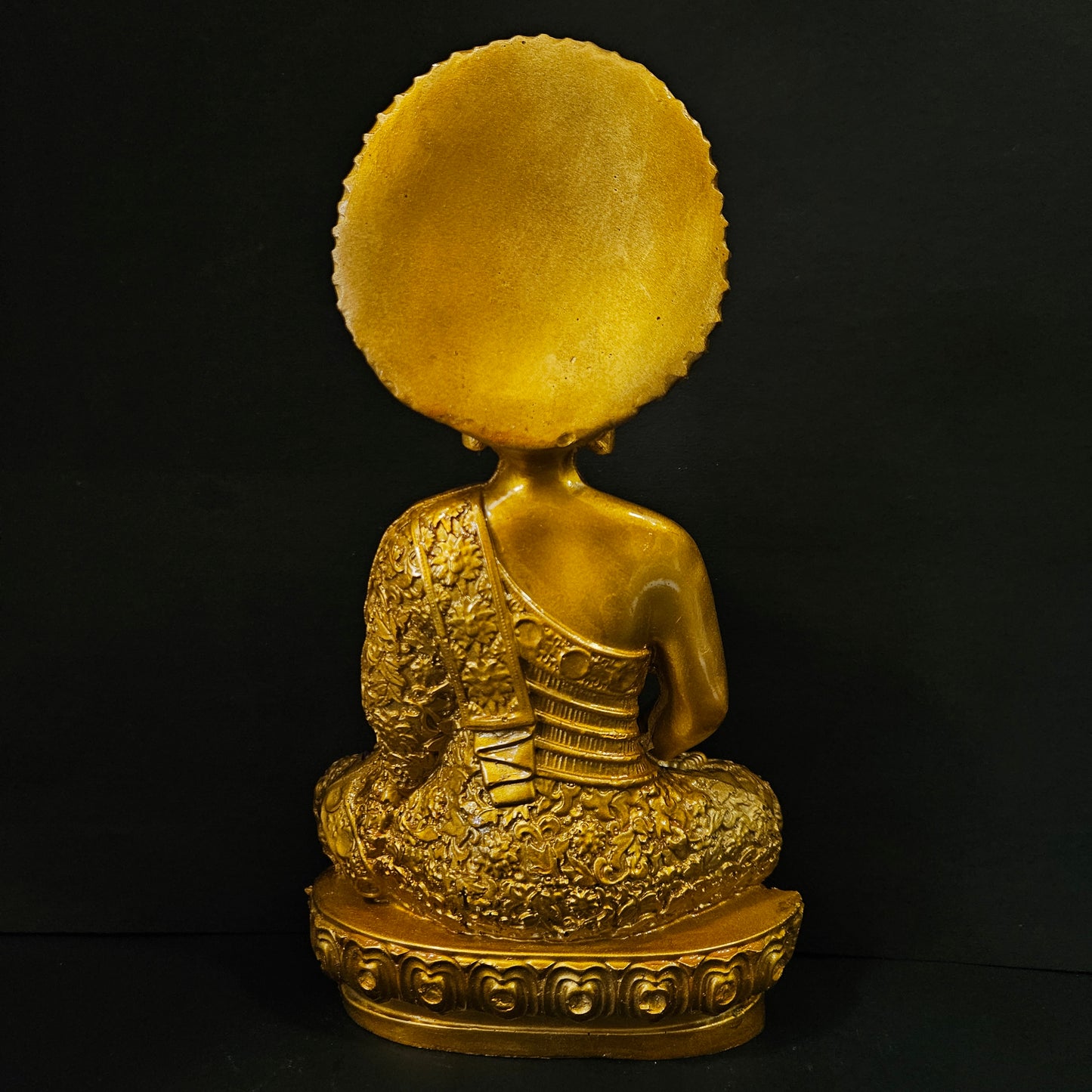 Gautam Buddha Statue decorated with attractive stones Beautiful Showpiece idol for Home decor