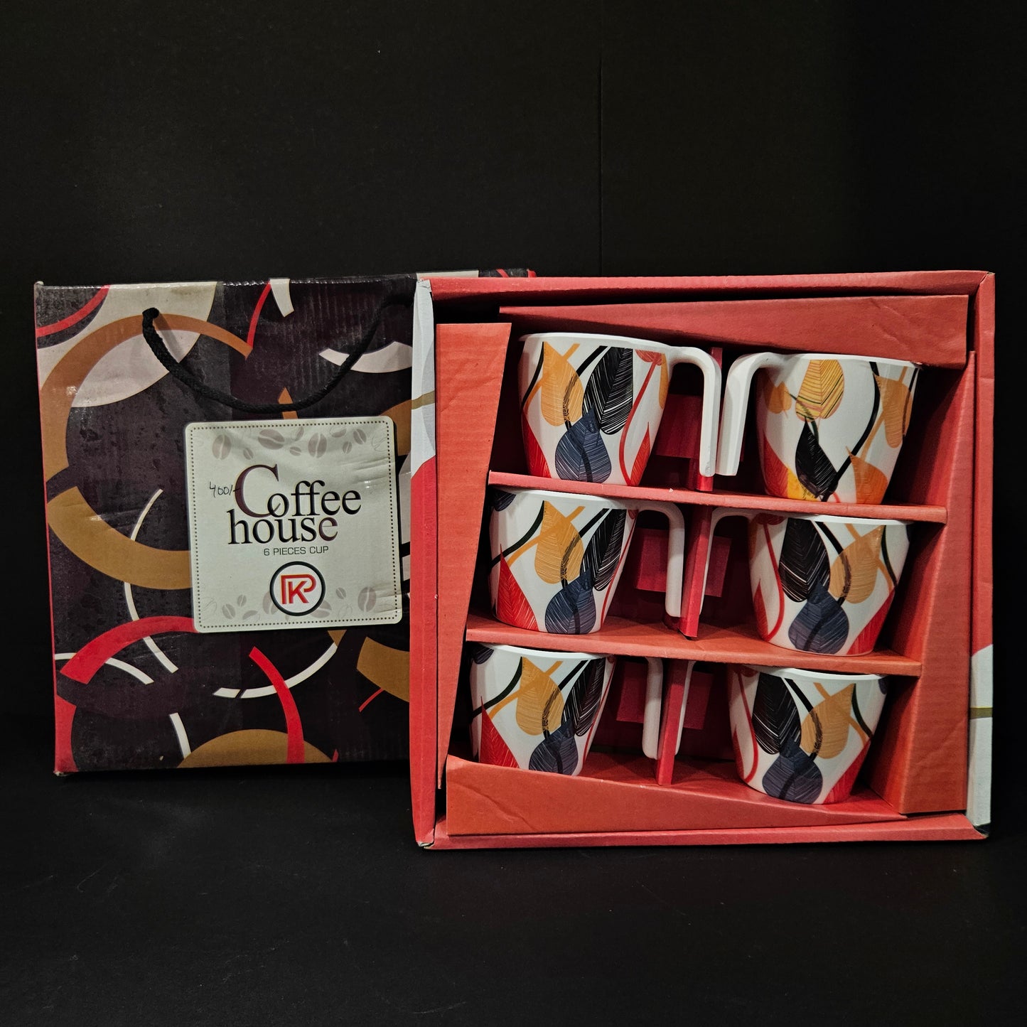 Rk coffee house melamine 6 pieces cup set perfect for Return gifting purpose