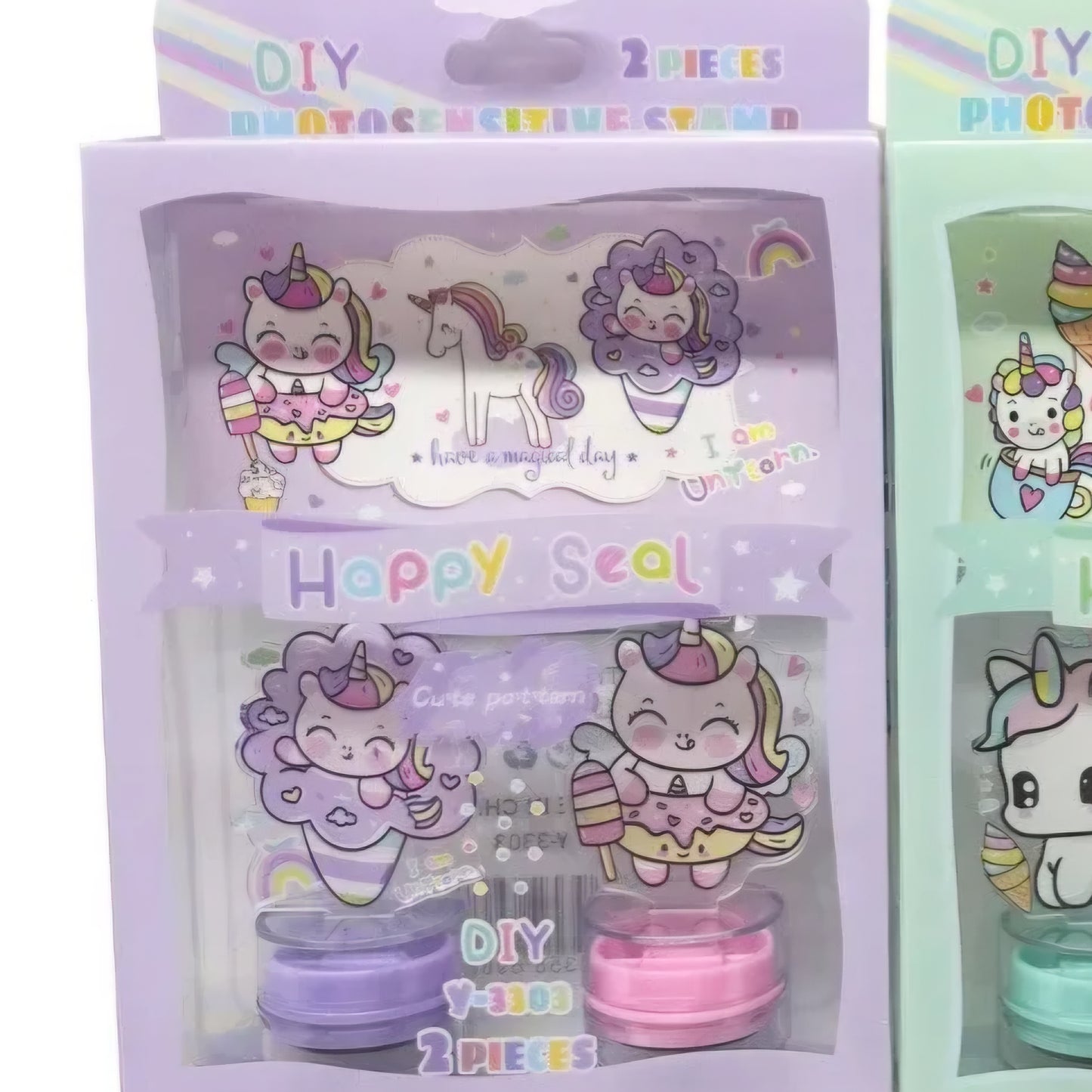 Happy seal cute pattern 2pcs set perfect for kids return gifting
