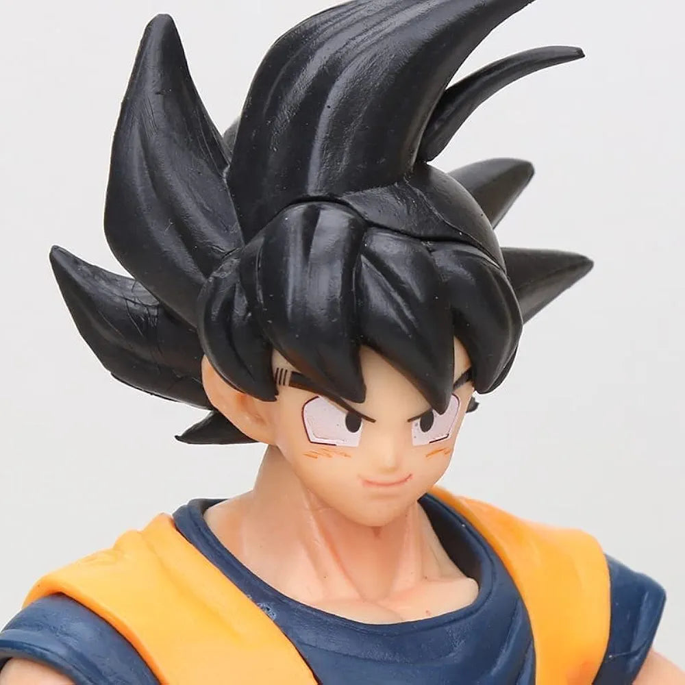 Dragon Ball Z Goku Large Action Figure with Stick Limited Edition Figure Manga Toy Collectible