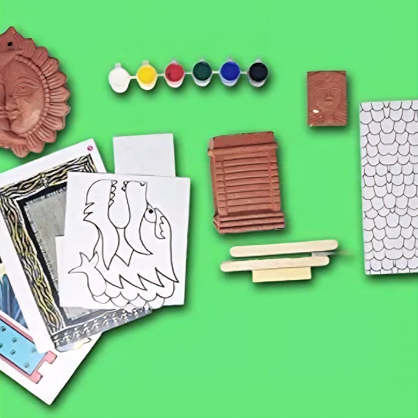 Traditional Tribal Art & Craft Activity Kit for Kids, Age 6+ (Both Boys & Girls) Gift for Kids