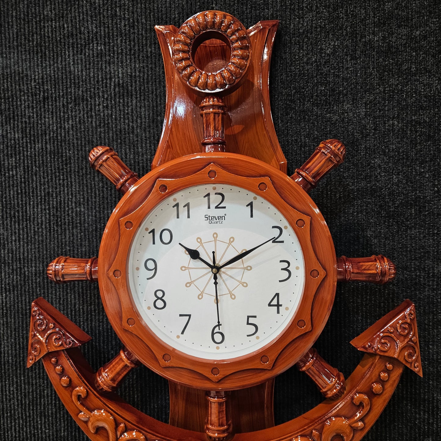 Beautiful Anchor Shape Designer Wall Clock for Office & Home