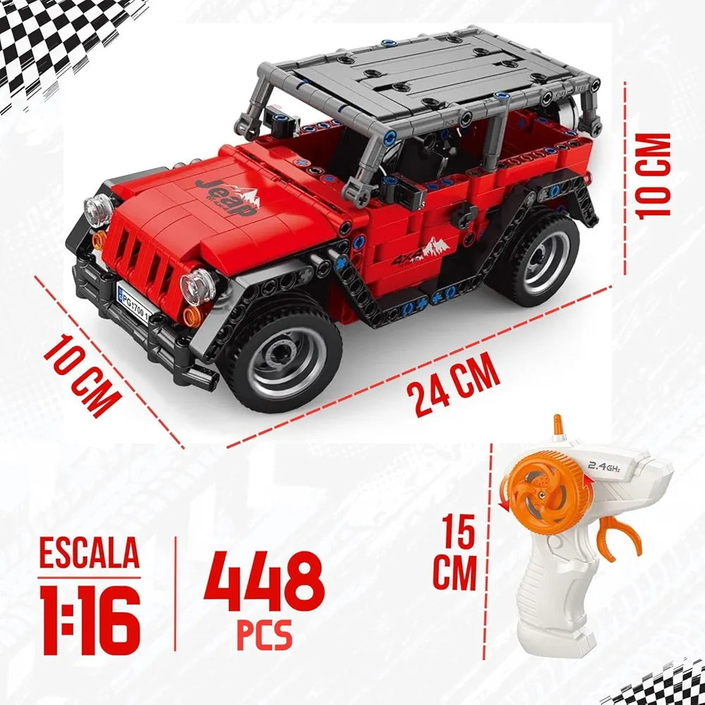 Come Alive Building blocks DIY RC Car