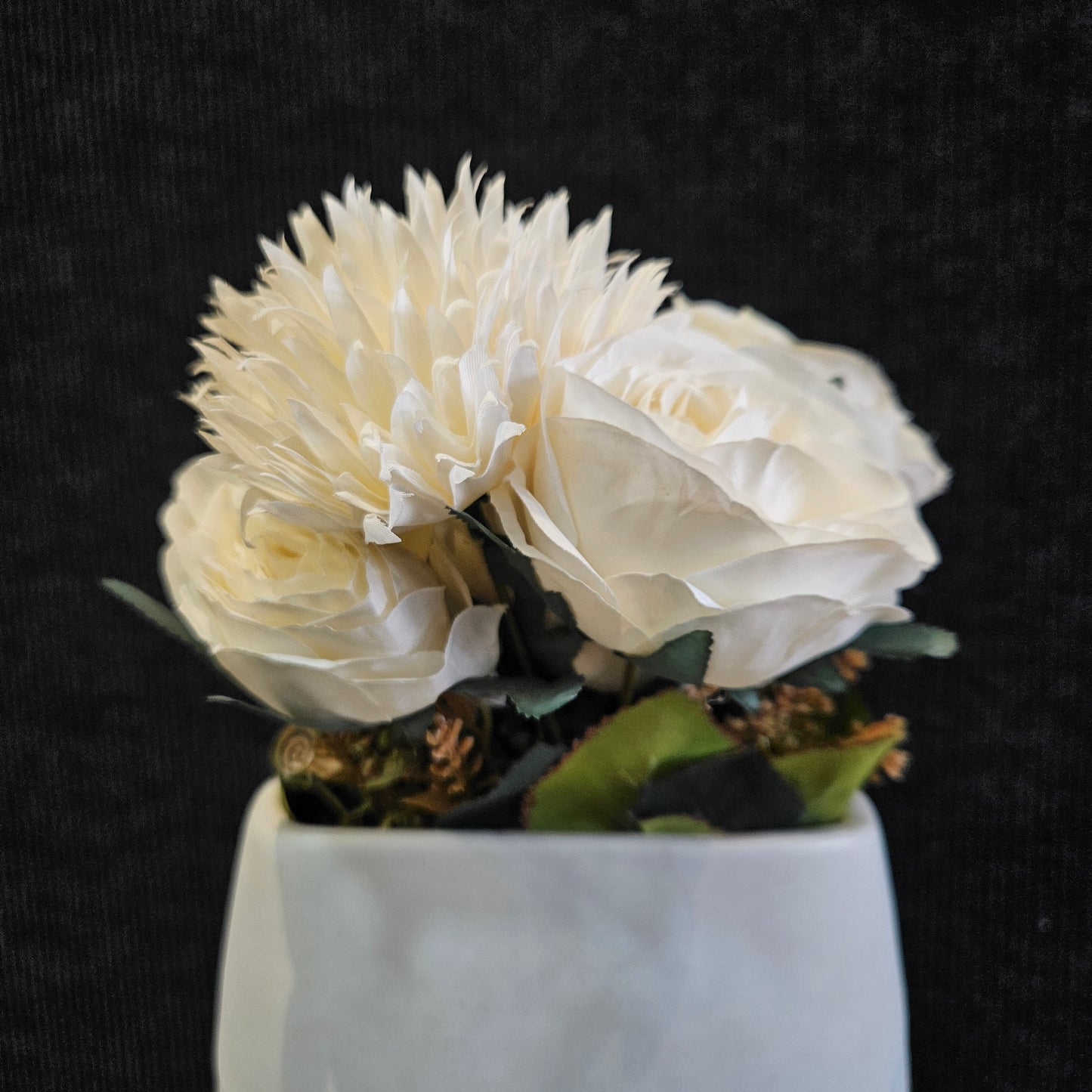 Silk Flowers Artificial for Decoration Fake Bouquet,Arrangements for Home Indoor & Wedding Decor