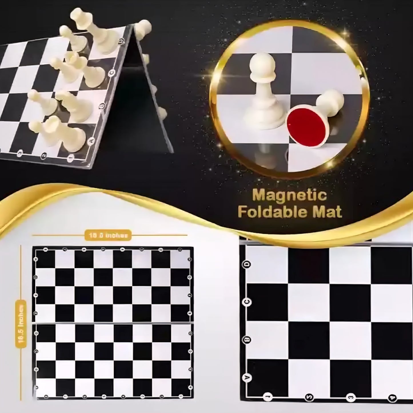 Legend Magnetic Chess Jumbo Board Game For 7 to 99 Years old