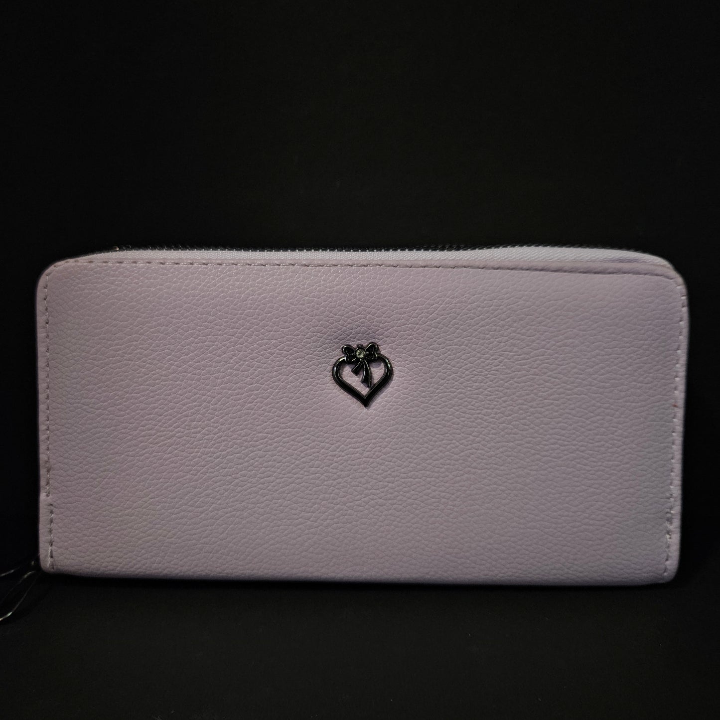 Leather Thin Slim Wallets for Women Wallet for Women with Double Zipper