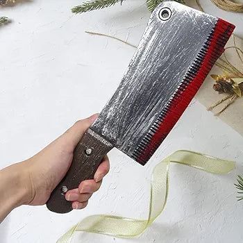 Bloody knife for Halloween realistic Foam knife for Halloween party role-playing games