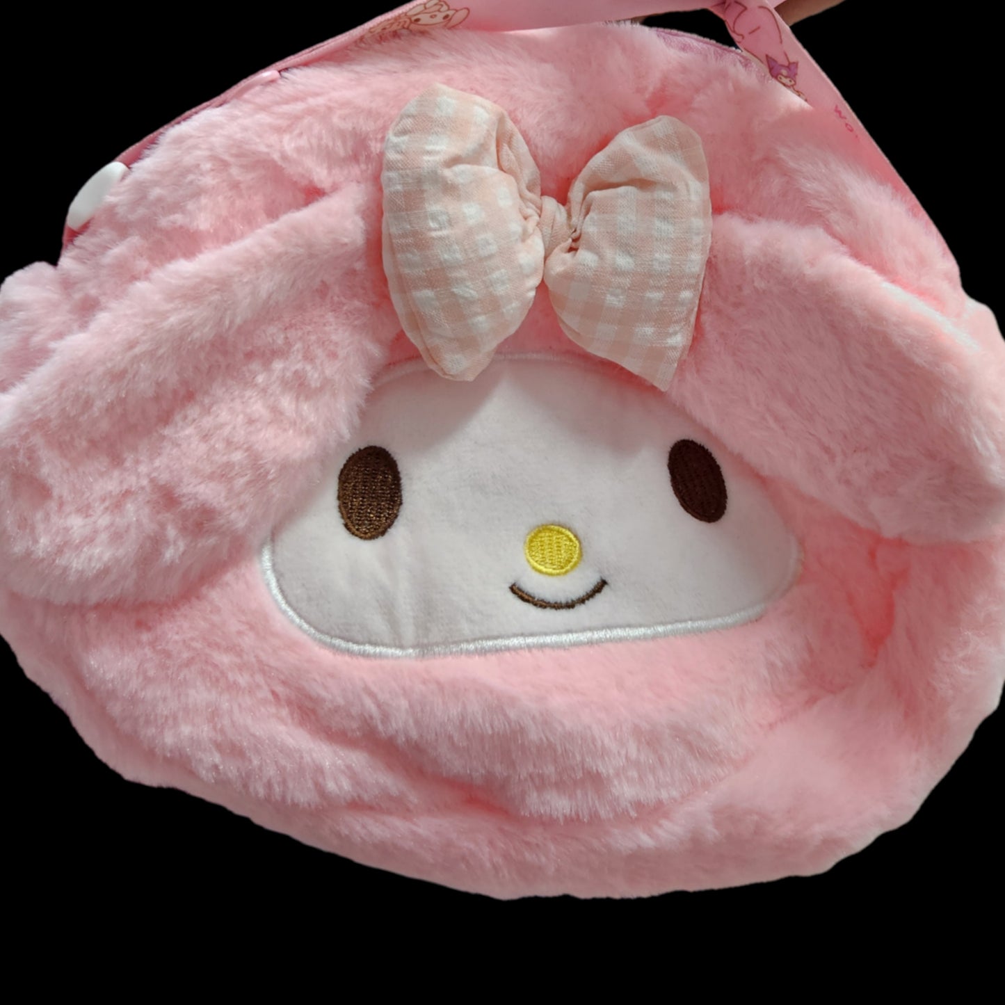 My Melody soft Plush kids fancy sling bag
