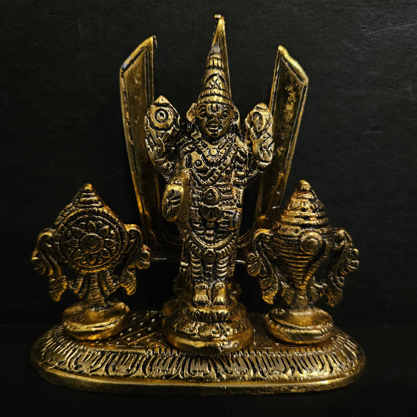 Tirupati Balaji-Venkateshwar Statue for Pooja Golden