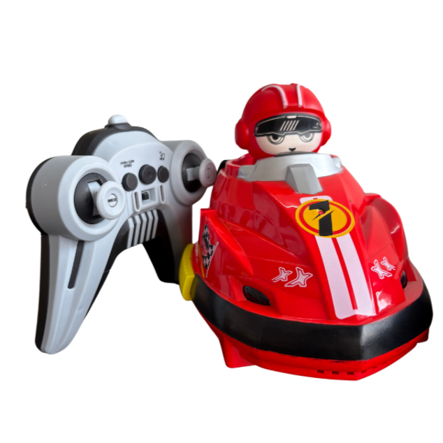 Remote Control Collision Car – Go Kart Bumping Car – 2 Player set perfect for Boys kids