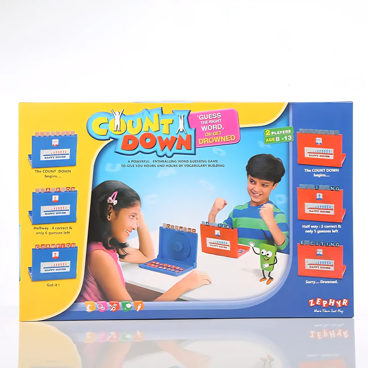 Count Down, Board Game for Kids, Party Board Game,Board Games for Adults Family
