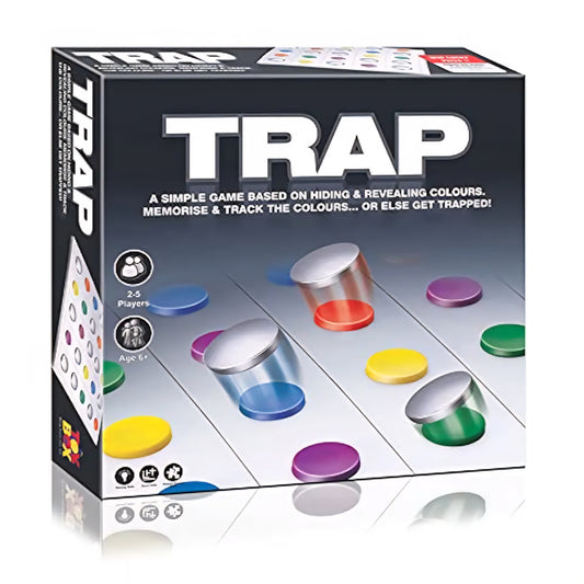 Trap Board Game of Hiding & Revealing - Colour - Multicolour - (Age Group : 3-12 Years)