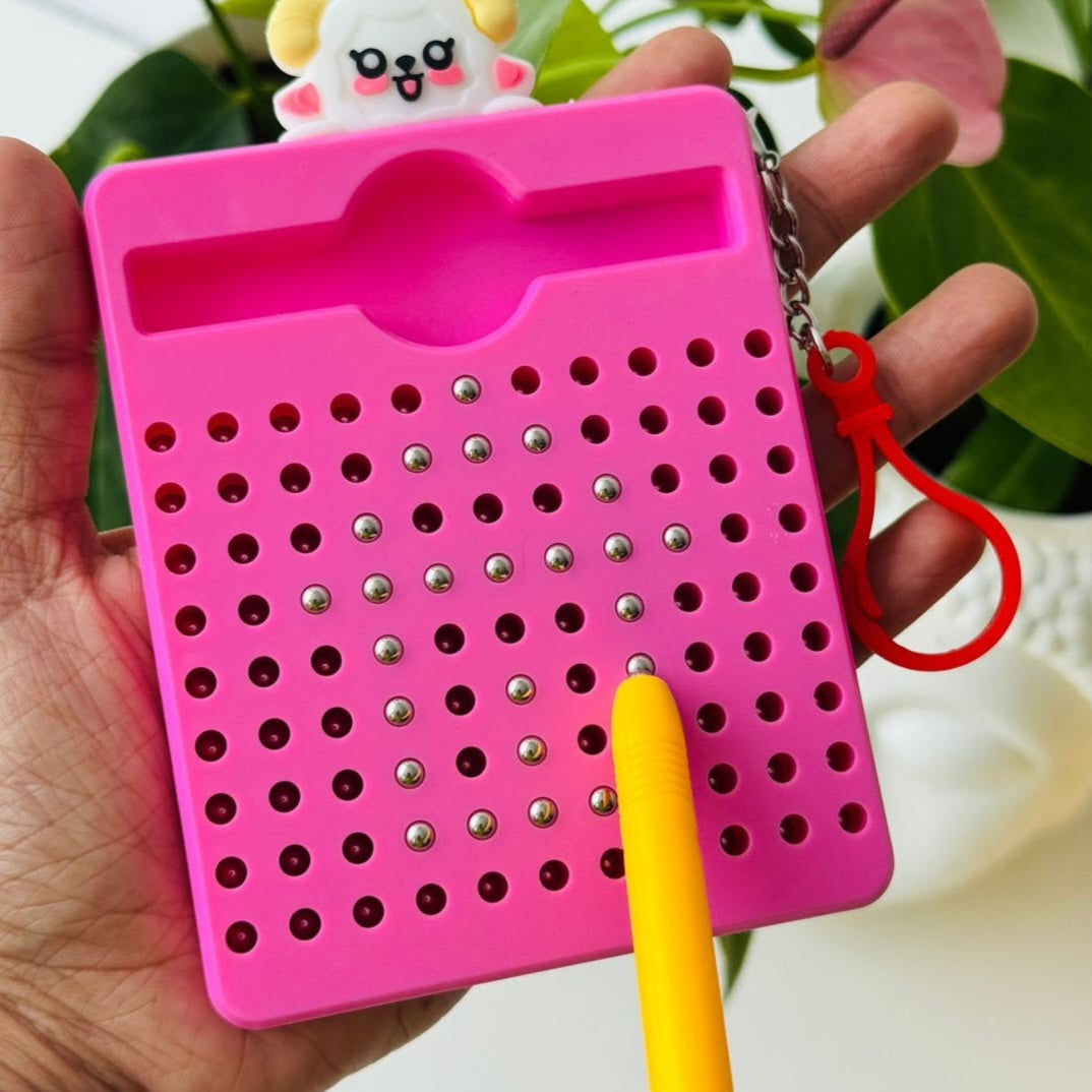 Magball Tab, With Magnetic Beads & Stylus| Magnetic Drawing Board, Magnetic Pads Writing Drawing Pad For Kids