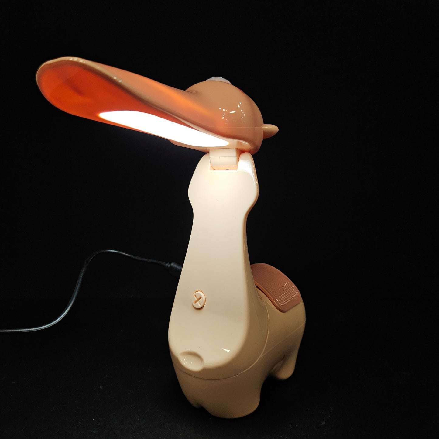 Llama folding Lamp with pen container,USB charging support Lamp