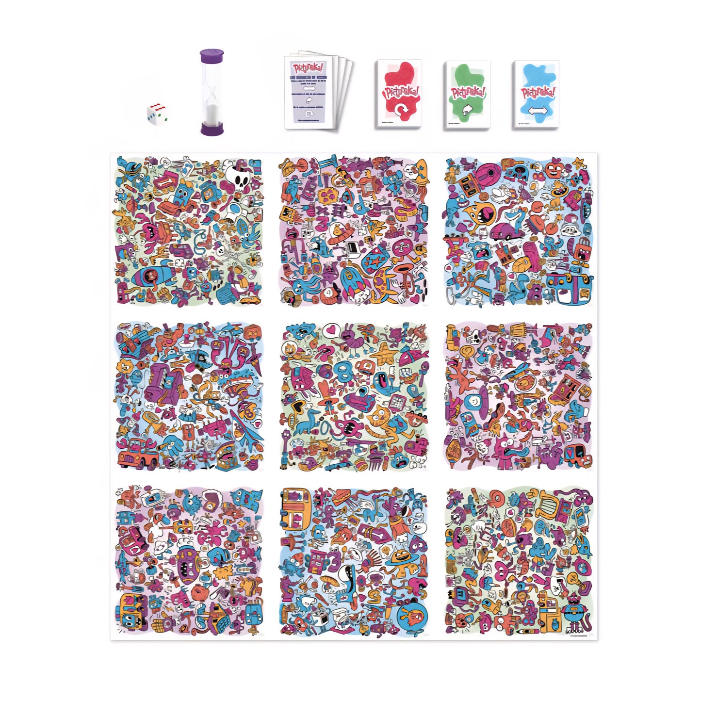 Pictureka! Find it fast shout out first the wacky picture hunt game