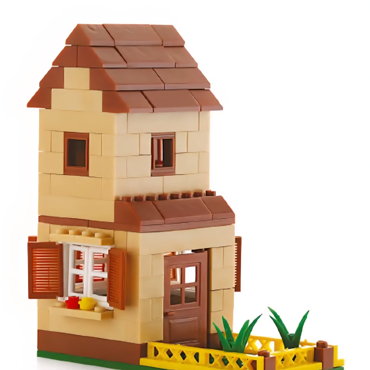 Junior cottage Building Blocks Toy for Kids | Enhances Imagination and Fun and Educational Playtime | Safe and Durable Design