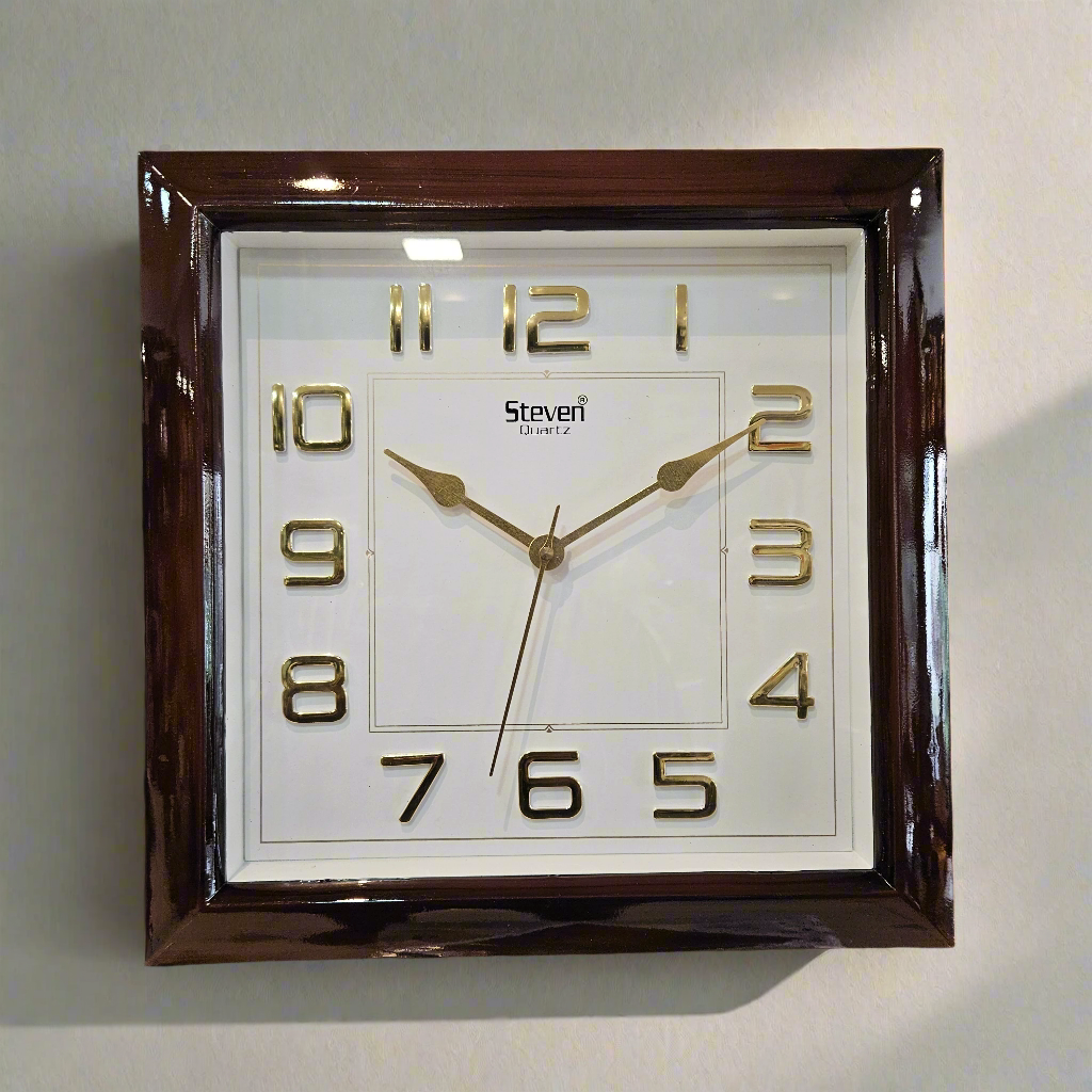 Classic Antique Silent Fancy Vintage Wall Clock for Home & Office