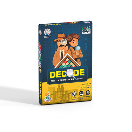 Decode The TOP Secret Word Board Game for Ages 7 and Above | DEVELOPS Team Building,Social Skills,Imagination | A Perfect Family Board Game