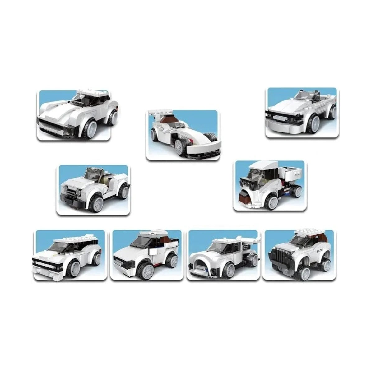 Multificence Thunder Race Car 31030 with 181+pcs